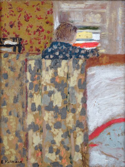 The Linen Cupboard, c.1893-95 by Edouard Vuillard